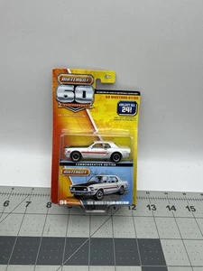 Matchbox 60th Anniversary '68 Mustang GT/CS White 1:64  2012 - Picture 1 of 5