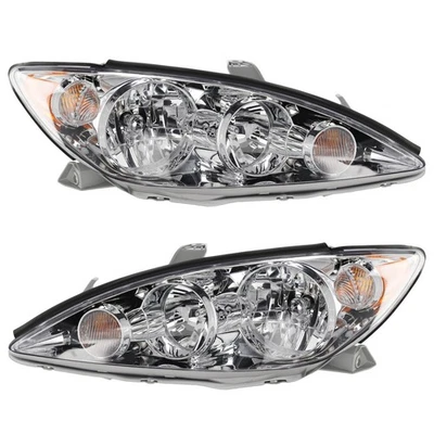 Headlight Set For 05-06 Toyota Camry LE XLE Driver Passenger Side USA Built Foto 1 de 4