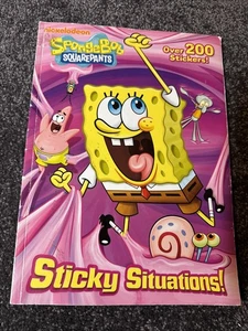 Adesivo Spongebob Squarepants libro situazioni adesive oltre 200 adesivi - Foto 1 di 5