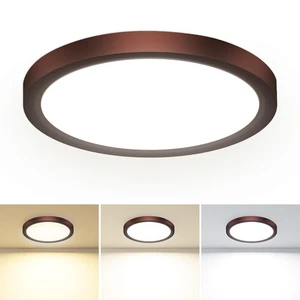 1PACK LED Flush Mount Ceiling Light, 3CCT Selectable 3000K-4000K-6500K & 100W... - Picture 1 of 6