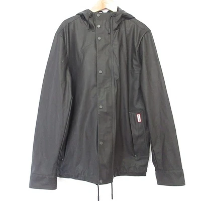 Impermeable HUNTER ORI LW GOMA BOMBER MRO4190WAP, Talla M, Negro Hombre USADO Foto 1 de 4