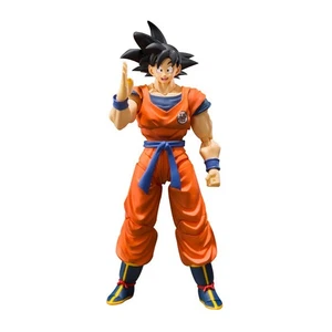 Figura S.H.Figuarts Dragon Ball Z Son Goku Saiyan levantado en la Tierra Bandai Spirits - Imagen 1 de 1