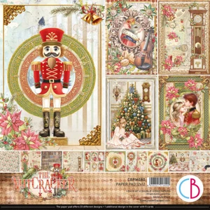 Ciao Bella Scrapbook Papel Cascanueces, 12 Hojas, 30,5 x 30,5 cm, Alta Calidad - Imagen 1 de 12