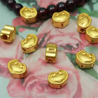 1 pièce pendentif perle Ruyi pour femmes en or jaune pur 999 24 carats 0,1-0,2 g 