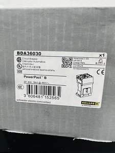 Square D BDA36030 PowerPact 3p 30A 18kA@480V~ Interruttore automatico - Foto 1 di 1