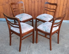Dining Room Chairs Art Deco 4x Bauhaus Old Antique Upholstered 30er, B