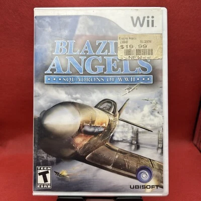 Blazing Angels Squadrons of WWII Nintendo Wii Ubisoft Flight Simulation Tested - Image 1 of 4