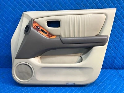 1999-2003 Lexus RX300 painel de guarnição de porta passageiro direito destro frente bege - Imagem 1 de 4