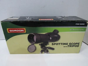 A NEW OLD GORDON SPOTTEN SCOPE WITH TRIPOD 20-60x60 mm HUNTING #94555 - Picture 1 of 4