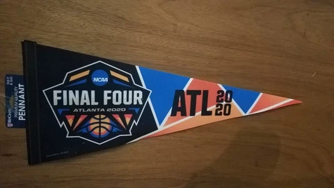 2020 Final Four 12x30 Premium Pennant Generic Atlanta Cover