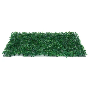 Kunstlich Pflanze Wandpaneel Grun Hecke Pflanze Matte Wanddekor 60x40 cm 12stk - Picture 1 of 9