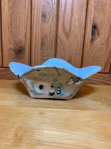 Handmade Quilted Winter Penguin Polar Bear Dog Reversible Microwave Bowl Cozy - Picture 1 of 4