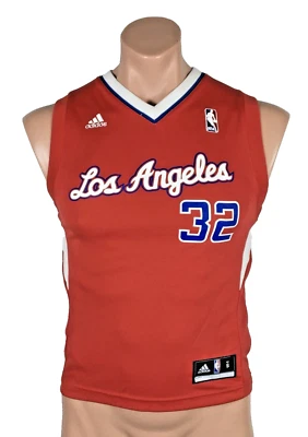 ADIDAS LA Clippers #32 Blake Griffin NBA Jersey YOUTH SMALL Red White - Image 1 of 4