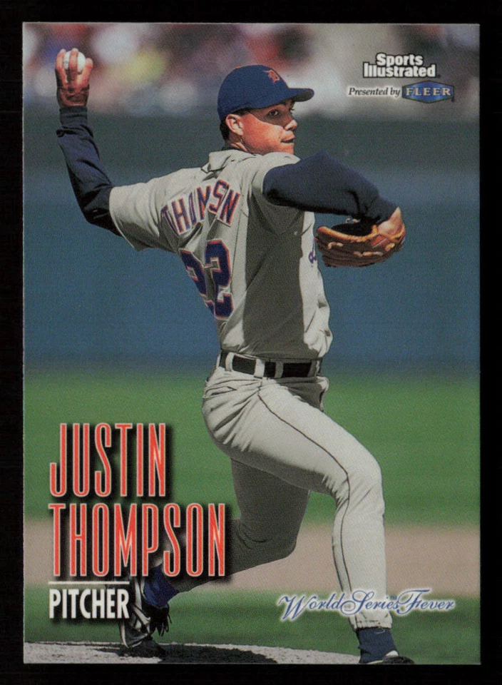 Justin Thompson 1998 Sports Illustrated World Series Fever #135 Detroit Tigers - Image 1 of 2