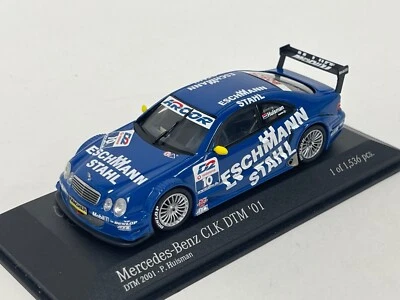 1/43 MINICHAMPS Mercedes CLK DTM 2000 Manthey P.Huisman Auto #10 400013110 - Immagine 1 di 4