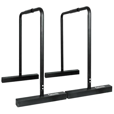 KOMODO SPORTS Parallel DIP BARS Home Gym Parallettes for Body Weight Crossfit Workout Station
