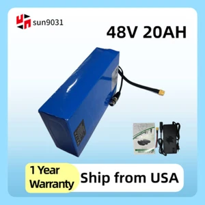 48V20Ah Lithium-ion Ebike Battery Electric Bicycle 30A BMS li-ion 1200W Scooter - Picture 1 of 15