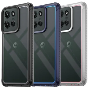 Poetic For Moto G 5G 2025 Case Shockproof Bumper Cover with Built-in Screen - Picture 1 of 29