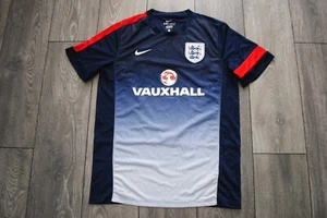 ENGLAND NATIONAL TEAM TRAINING FOOTBALL SOCCER SHIRT JERSEY CAMISETA 2013 NIKE L - Picture 1 of 8