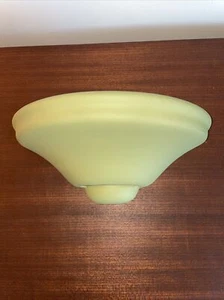 Ceramic Uplighter curved wall light paintable Sconce Retro Vintage Item - Picture 1 of 5