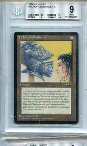MTG Alliances Helm of Obedience BGS 9.0 (9) Mint Magic card WOTC Amnricons 6937 - Picture 1 of 3