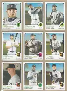 2022 Topps Heritage DETROIT TIGERS Base Team Set of (11) Cabrera Mize Manning RC - Picture 1 of 2