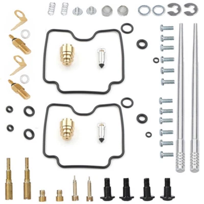 For Yamaha V-Star 1100 XVS1100 1999-2009 Carburetor Rebuild Kit Oring Heater USA - Изображение 1 из 4