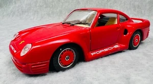 🇩🇪🇩🇪🇩🇪Bburago Porsche 959 Red 1:24 Scale Die Cast No Box🇩🇪🇩🇪🇩🇪 - Picture 1 of 10