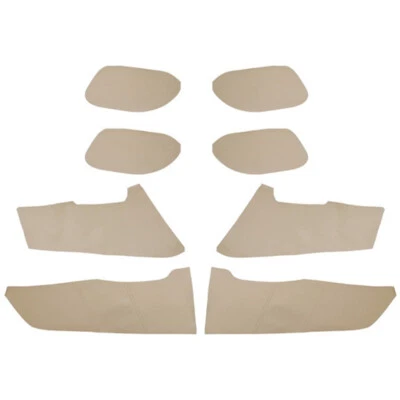 Almohadilla de panel de puerta interior de coche de cuero suave beige de 8 piezas para Honda Accord 8th 09  Foto 1 de 4