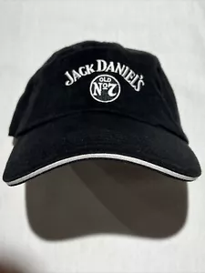 Gorra de béisbol Jack Daniels con logotipo bordado antiguo no 7 whisky negro correa - Imagen 1 de 11