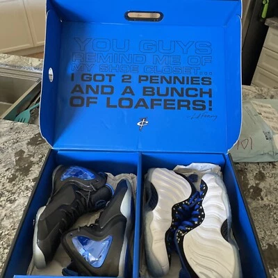 耐克 AIR PENNY SHOOTING STARS 包 (679766 - 900) 男式 10.5 Foamposite — 第 1/4 张图片