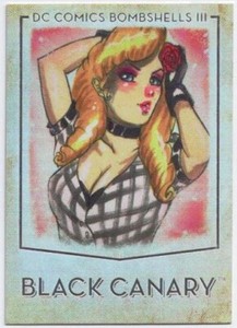 DC Bombshells III: Rainbow Parallel 12 Black Canary Series 3
