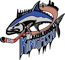 Baton Rouge Kingfish ECHL Hockey Mens Embroidered Polo XS-6XL, LT-4XLT New