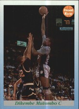 1991-92 Front Row Premier #83 Dikembe Mutombo