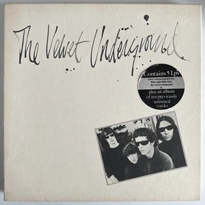 VELVET UNDERGROUND BOX SET VINYL 5-LP SET POLYDOR 1986 COMPLETE PRO CLEANED - Picture 1 of 24