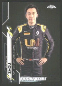 GUANYU ZHOU 2020 TOPPS CHROME FORMULA 1 #43 RC UNI-VIRTUOSI RACING F2 - Picture 1 of 2