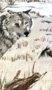 WOLF ANIMAL KINGDOM QUALITY DRESS SUIT DESIGNER NECKTIE TIE - Picture 1 of 3