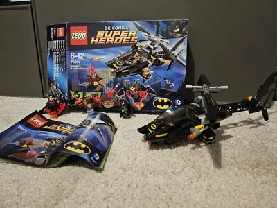 LEGO 76011 SUPER HEROES : BATMAN MAN-BAT ATTACK 100% complete set +Minifigures - Image 1 of 4