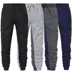 Mens Casual Fashion Sports Track Pants Gym Trousers Jogger Sweatpants Running US - Picture 1 of 14