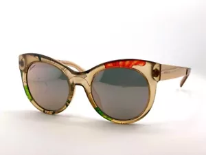 Gucci Multicolor Floral Print Butterfly Frame Cat Eye Sunglasses GG 3740/S - Bild 1 von 10