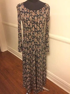 60s/70s vintage diane von furstenberg Rare Paisley Dress - Picture 1 of 2