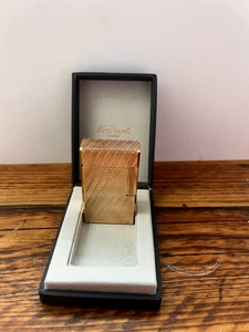 Vintage | Gold Plated | Rollagas | S.T Dupont Lighter | Excellent Condition - Picture 1 of 10