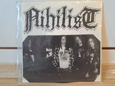 Nihilist (Swe) - Radiation Sickness 7" Vinyl (1990) Limited to 1000 Entombed - Bild 1 von 3