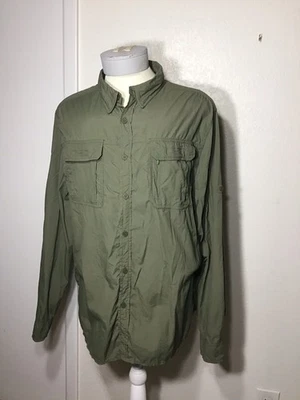 CAMISA DESIGN ALPINO TECNOLOGIA PESCA, CAMINHADA CASUAL BOTÃO PARA CIMA MANGA LONGA ROLO Tamanho XXL - Imagem 1 de 4