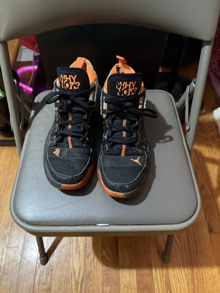 Jordan Why Not Zero0.1 Chaos Negro con cordones nuevos y muy usado Foto 1 de 4