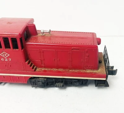 Vintage Lionel Post War O Lehigh Valley LV 627 Switcher Locomotive ~ Free Ship - Image 1 of 4