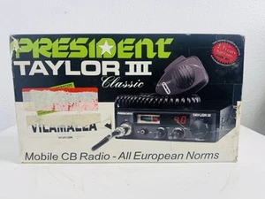 President Taylor III Classic CB Transceiver Radio - Imagen 1 de 7