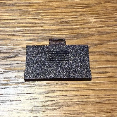 Coleco Head To Head Juego Portátil Negro Cubierta de Batería SOLO Foto 1 de 3