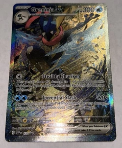 Pokemon - Greninja ex 132 - Black Star Promo SV: Scarlet & Violet - Picture 1 of 2