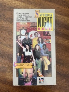 Saturday Night Live George Carlin Guest Host, VHS 1975 - Picture 1 of 2